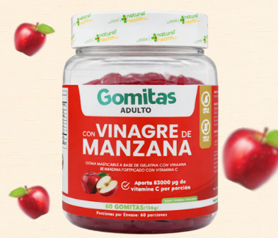 Gomas de Vinagre de Manzana: Suplemento para la Digestión y el Metabolismo