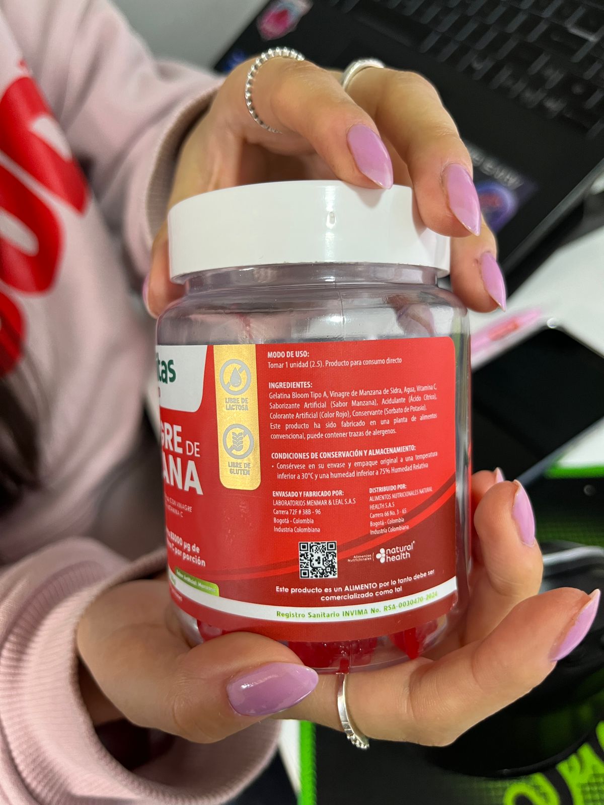 Gomas de Vinagre de Manzana: Suplemento para la Digestión y el Metabolismo